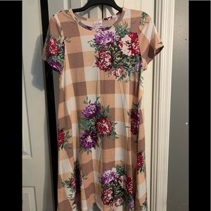 BNWOT LLR Carly Gingham Print Size Small
